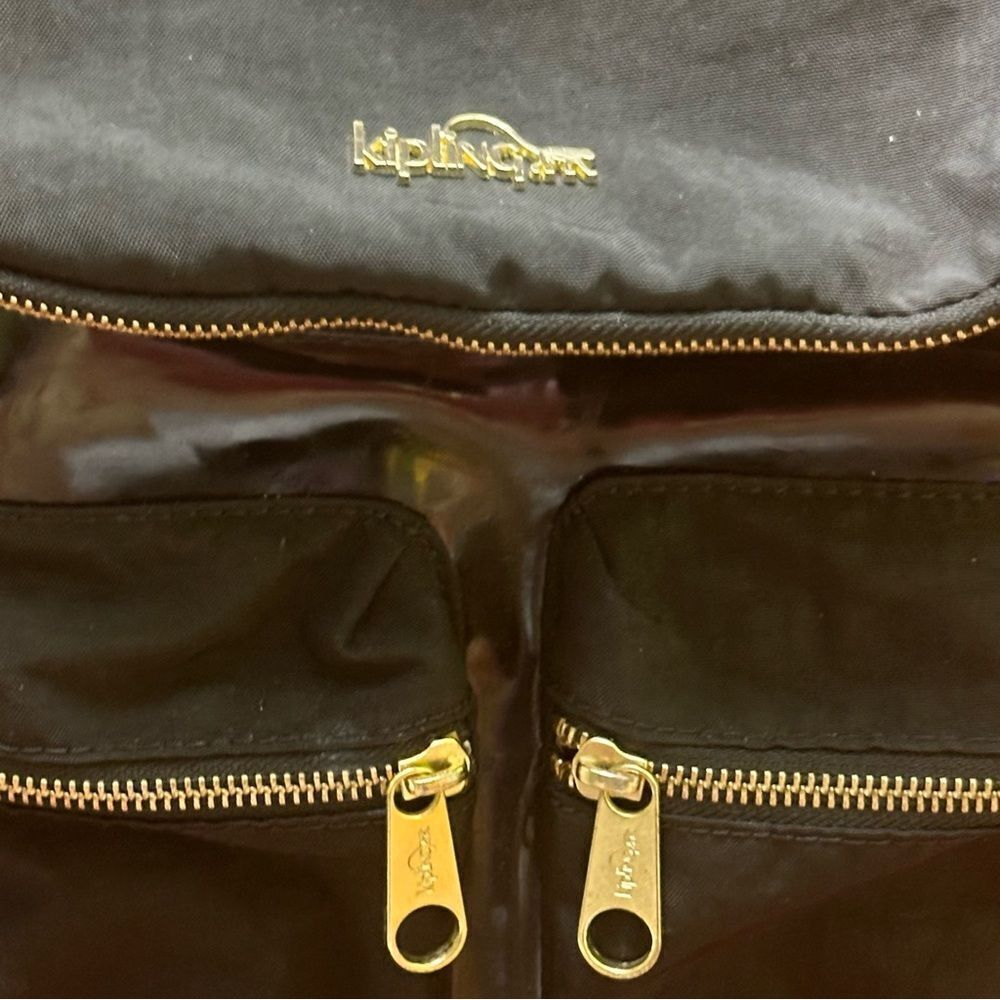 Kipling black nylon backpack - Picture 2 of 11
